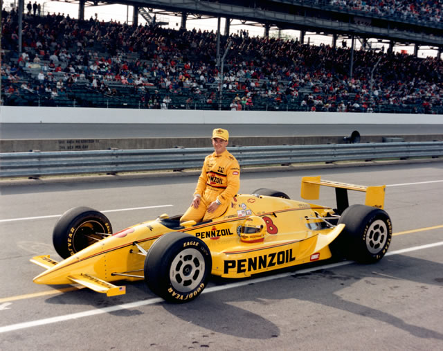John Andretti, #8, Penzoil, Lola, Chevrolet Indy A -- Photo by: No Photographer