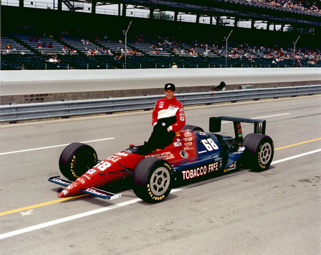 Dominic Dobson, #68, Burns/Tobacco Free America, Lola, Chevrolet Indy A -- Photo by: No Photographer