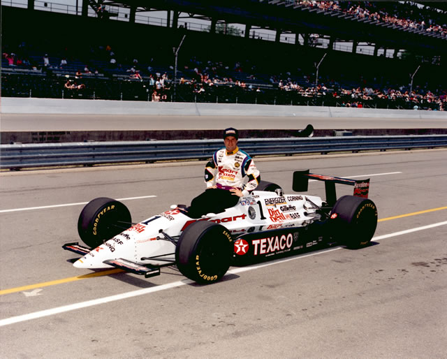 Michael Andretti, #1, Kmart/Texaco Havoline, Lola, Ford Cosworth XB -- Photo by: No Photographer