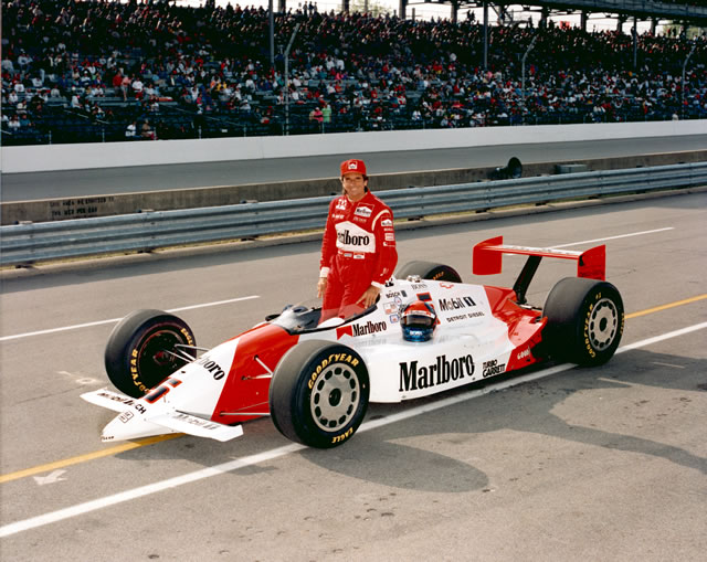 Emerson Fittipaldi, #5, Marlboro, Penske, Chevrolet Indy B -- Photo by: No Photographer