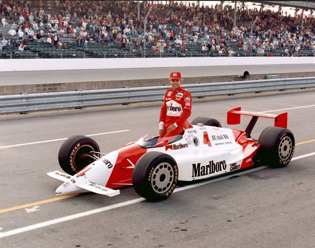 Rick Mears, #4, Marlboro, Penske, Chevrolet Indy B -- Photo by: No Photographer