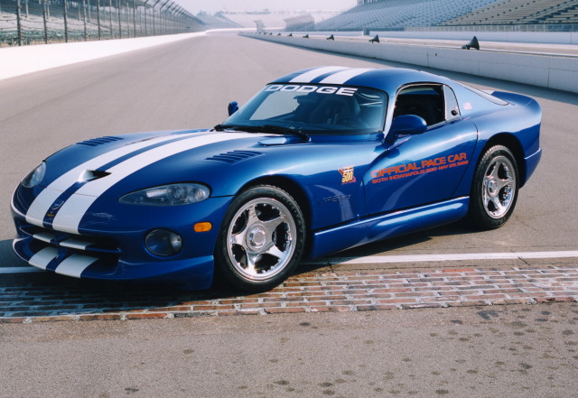 Dodge Viper -- Official Pace Car of the 1996 Indianapolis 500 -- Photo by: No Photographer