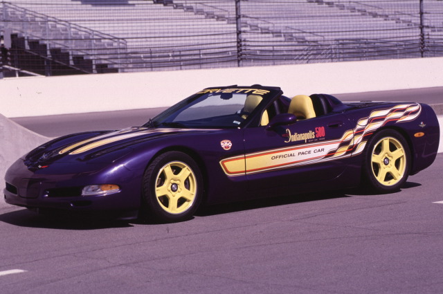 The Chevrolet Corvette is the Official Pace Car of the 1998 Indianapolis 500. -- Photo by: No Photographer