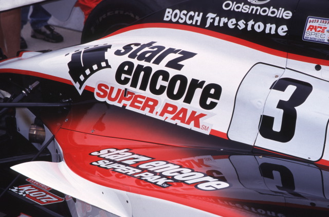 Al Unser Jr., #3, Galles ECR Racing Tickets.com Starz Encore Superpak, G Force, Oldsmobile -- Photo by: No Photographer
