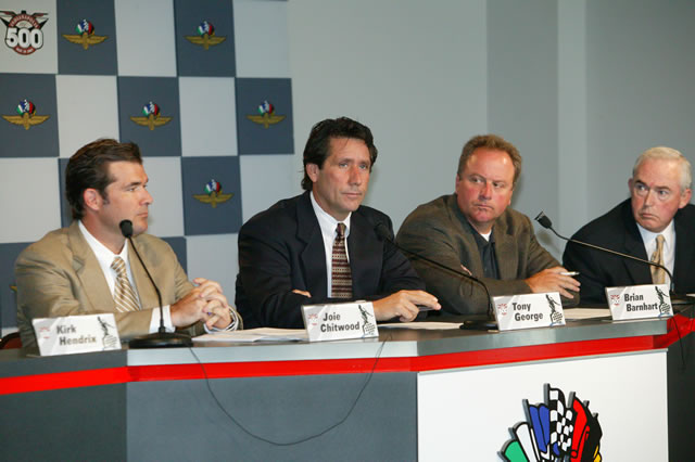 View 2005 Indianapolis 500 Schedule Announcement Photos