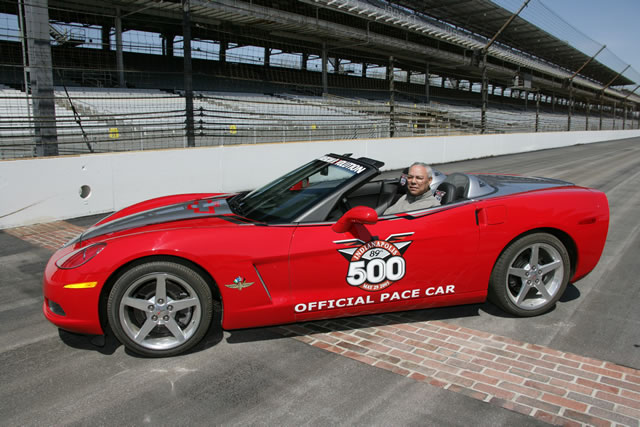 View General Colin Powell Takes Practice Laps Around Indianapolis Motor Speedway Photos
