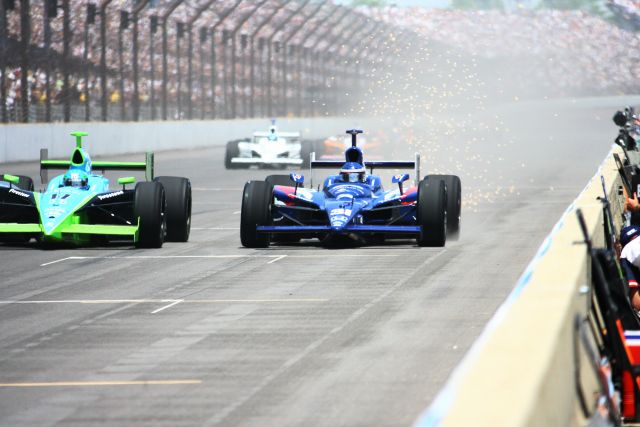 The 90th running of the Indianapolis 500 is under way! -- Photo by: Shawn Payne