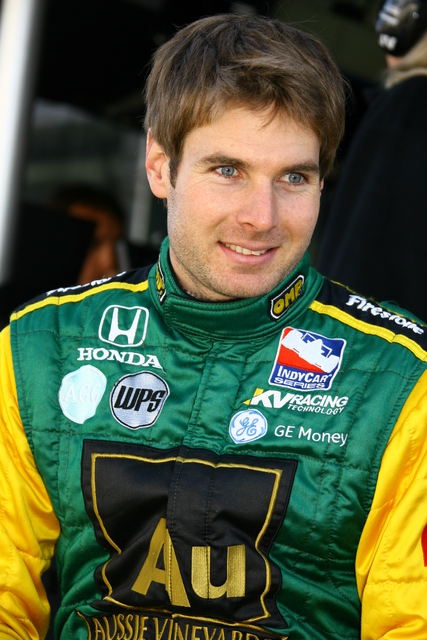 Will Power during practice on Pole Day at the Indianapolis Motor Speedway. -- Photo by: Jim Haines