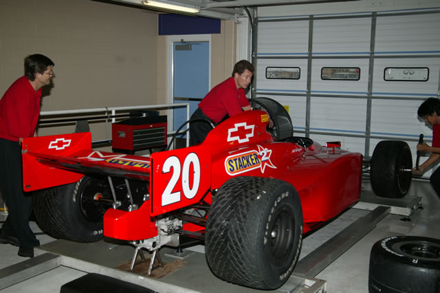 #20 Pat Patrick entry in garage area -- Photo by: Ron McQueeney