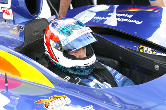 #2 Panther Racing driver Townsend Bell -- Photo by: Ron McQueeney