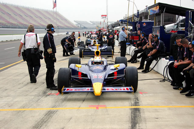 Red Bull Cheever racing driver Ed Carpenter -- Photo by: Ron McQueeney
