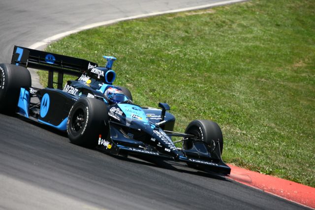 Danica Patrick on track during the Honda 200 at Mid-Ohio. -- Photo by: Jim Haines