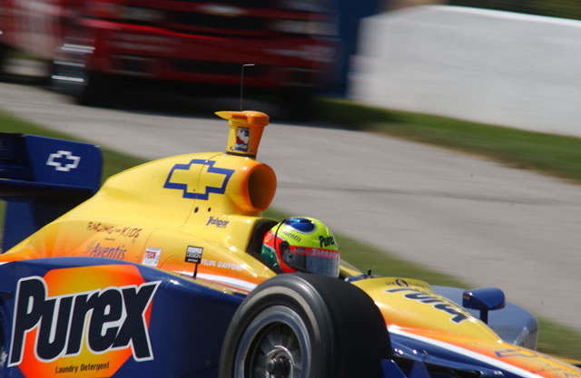 Dreyer & Reinbold driver Felipe Giaffone -- Photo by: Steve Snoddy