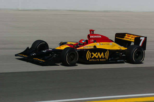Andretti Green driver Bryam Herta in the #7 car -- Photo by: Jim Haines