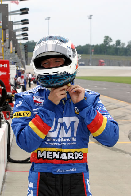 #2 Panther Racing driver Townsend Bell -- Photo by: Chris Jones