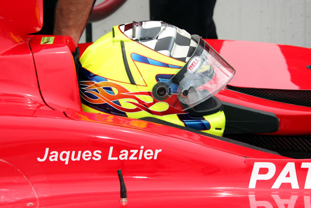 #20 Pat Patrick driver Jaques Lazier -- Photo by: Ron McQueeney