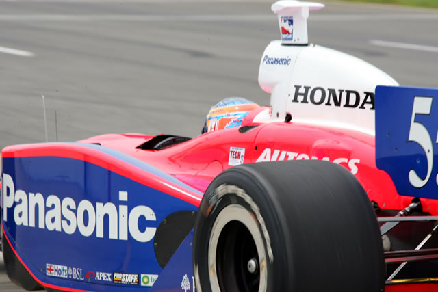 #55 Super Aguri Fernandez Racing driver Kosuke Matsuura -- Photo by: Ron McQueeney