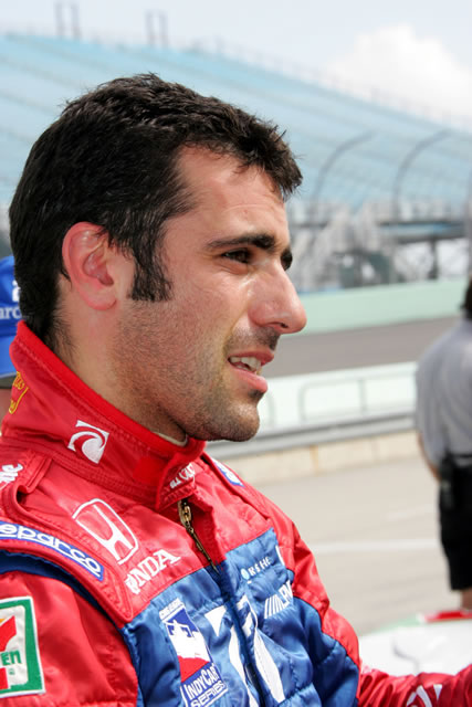 Dario Franchitti, driver for Andretti Green Racing at Homestead-Miami Speedway during the road course testing -- Photo by: Ron McQueeney