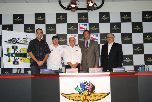 View Vision Racing Paul Tracy Announcement Photos