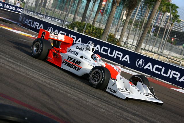 Ryan Briscoe on the course at St. Petersburg. -- Photo by: Jim Haines