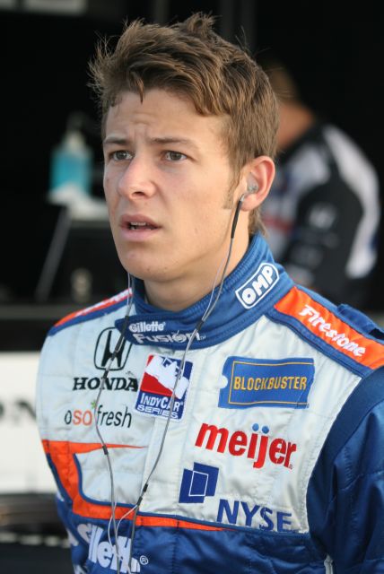 Marco Andretti at St. Petersburg. -- Photo by: Steve Snoddy