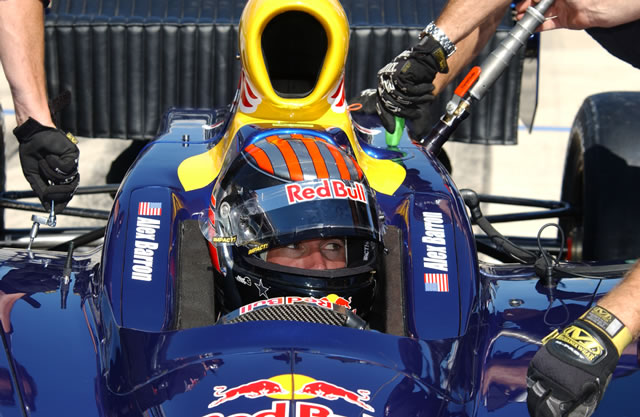 # 51 Red Bull Cheever Racing driver Alex Barron -- Photo by: Dana Garrett