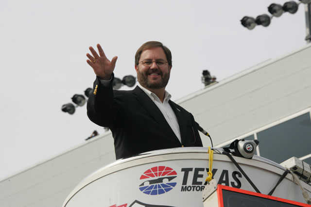 President of Texas Motor Speedway, Eddie Gossage -- Photo by: Ron McQueeney