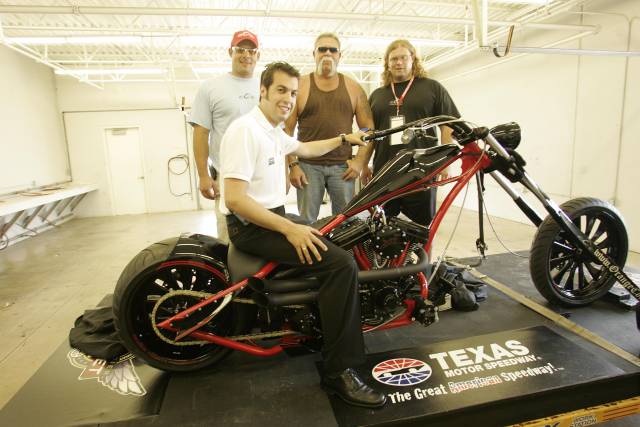 Sam Hornish Jr. on Learjet Chopper with OCC -- Photo by: Michael Voorhees