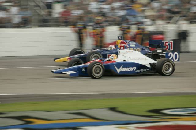 Ed Carpenter and Alex Barron -- Photo by: Michael Voorhees