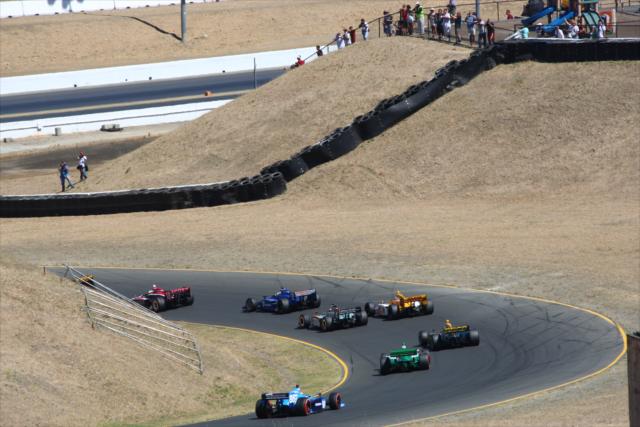 Close racing action -- Photo by: Chris Jones