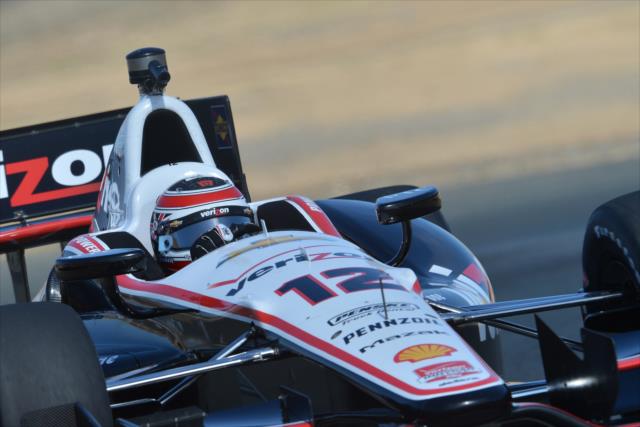 Will Power on course during practice for the GoPro Grand Prix of Sonoma at Sonoma Raceway -- Photo by: John Cote