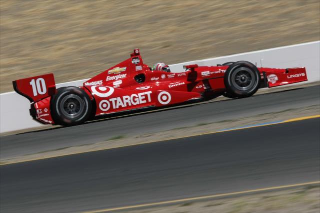 Tony Kanaan on course during practice for the GoPro Grand Prix of Sonoma at Sonoma Raceway -- Photo by: Joe Skibinski