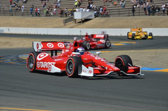 Scott Dixon exits the Turn 9 Chicane during the GoPro Grand Prix of Sonoma at Sonoma Raceway -- Photo by: John Cote