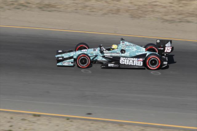 Graham Rahal heads towards Turn 3 during the GoPro Grand Prix of Sonoma at Sonoma Raceway -- Photo by: Joe Skibinski