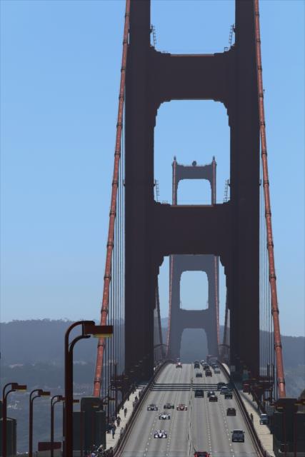 Indy Cars to Drive Across Golden Gate Bridge - Thursday, August 27, 2015