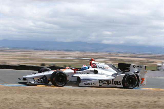 James Jakes sets sail towards Turn 3 during practice for the GoPro Grand Prix of Sonoma at Sonoma Raceway -- Photo by: Chris Jones