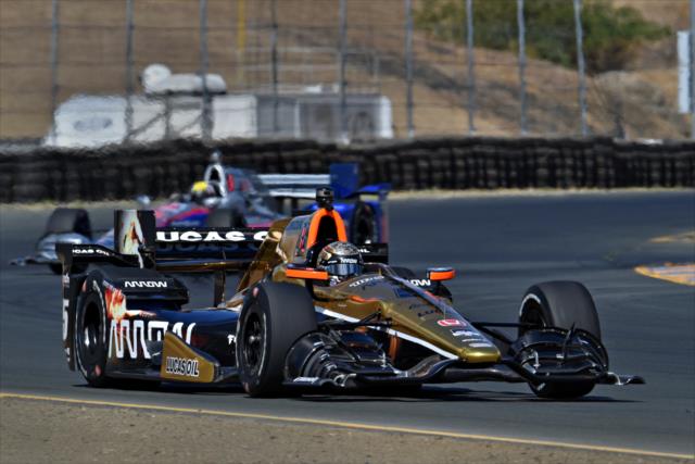 Ryan Briscoe exits Turn 9 during practice for the GoPro Grand Prix of Sonoma at Sonoma Raceway -- Photo by: John Cote