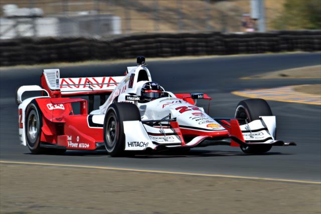 Simon Pagenaud sets sail for Turn 10 during practice for the GoPro Grand Prix of Sonoma at Sonoma Raceway -- Photo by: John Cote