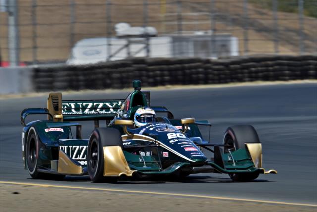 Luca Filippi sets sail toward Turn 10 during practice for the GoPro Grand Prix of Sonoma at Sonoma Raceway -- Photo by: John Cote