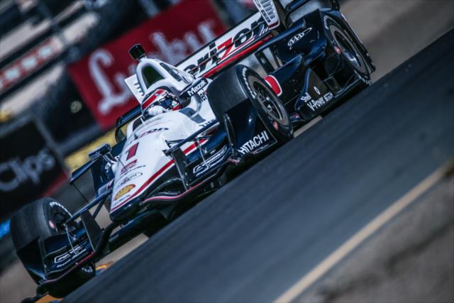 Will Power heads toward Turn 3 during qualifications for the GoPro Grand Prix of Sonoma at Sonoma Raceway -- Photo by: Shawn Gritzmacher