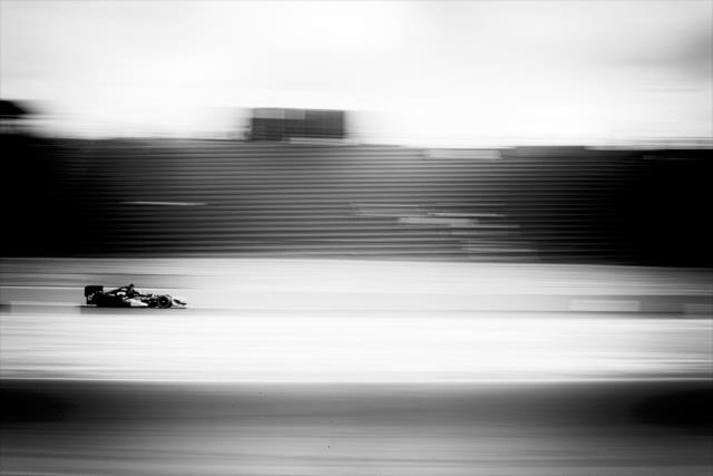 Josef Newgarden sets up for the Turn 9 chicane during practice for the GoPro Grand Prix of Sonoma at Sonoma Raceway -- Photo by: Shawn Gritzmacher