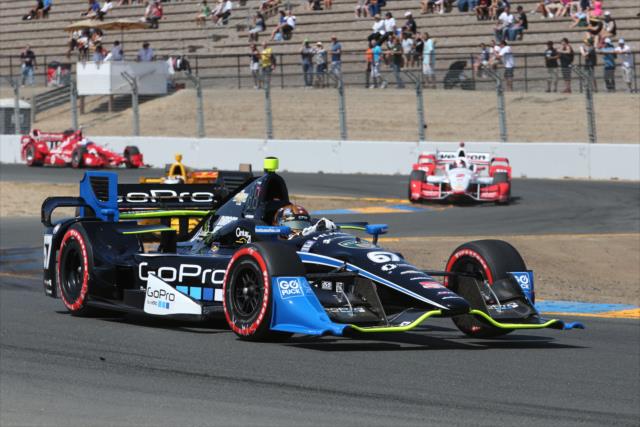 Josef Newgarden exits the Turn 9/9A chicane during the GoPro Grand Prix of Sonoma at Sonoma Raceway -- Photo by: Chris Jones
