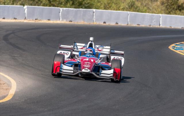 Jack Hawksworth on course during the open test at Sonoma Raceway -- Photo by: Mike Finnegan