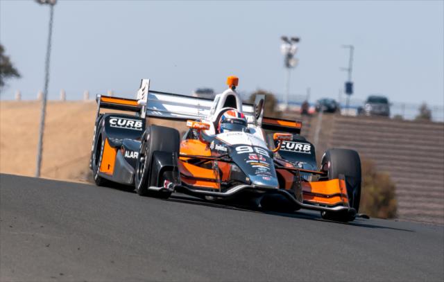 Alexander Rossi on course during the open test at Sonoma Raceway -- Photo by: Mike Finnegan