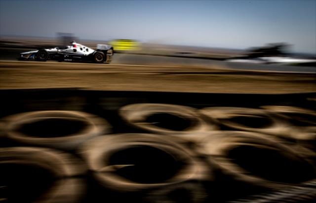 Simon Pagenaud races out of Turn 2 during the GoPro Grand Prix of Sonoma -- Photo by: Shawn Gritzmacher