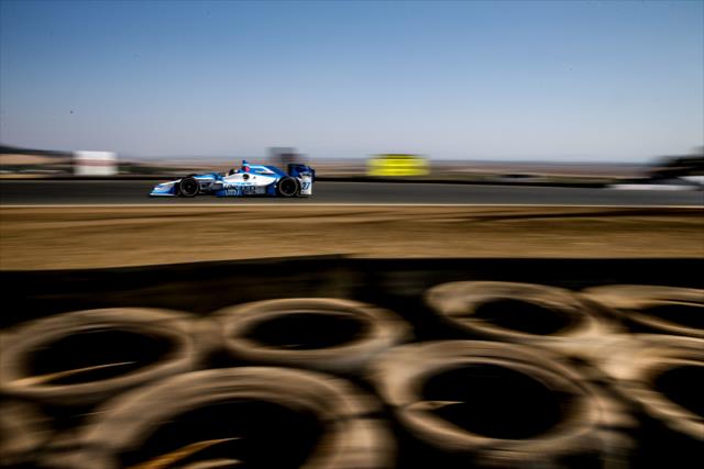 Marco Andretti exits Turn 2 during the GoPro Grand Prix of Sonoma -- Photo by: Shawn Gritzmacher