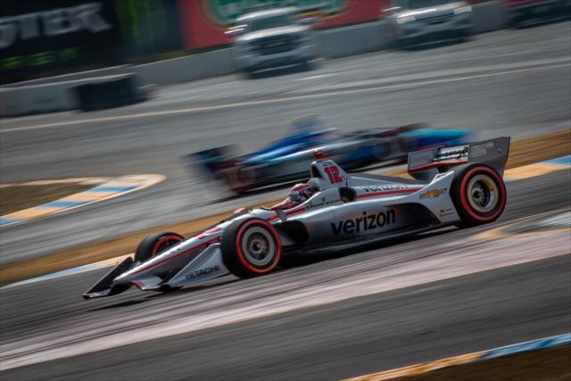 Will Power screams out of the Turn 7 hairpin during practice for the INDYCAR Grand Prix of Sonoma at Sonoma Raceway -- Photo by: Stephen King
