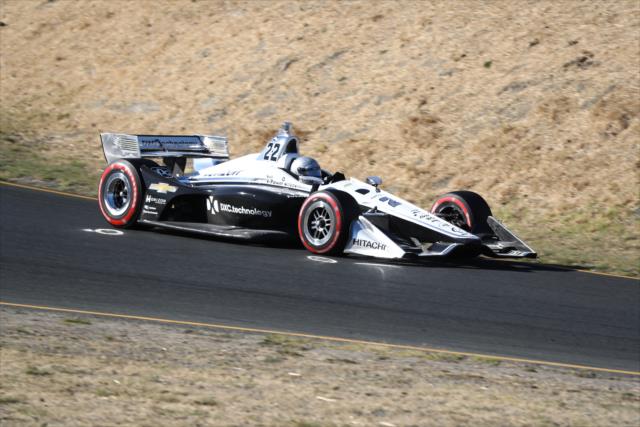 Simon Pagenaud races through the Turn 6 Carousel turn during the INDYCAR Grand Prix of Sonoma at Sonoma Raceway -- Photo by: Chris Jones