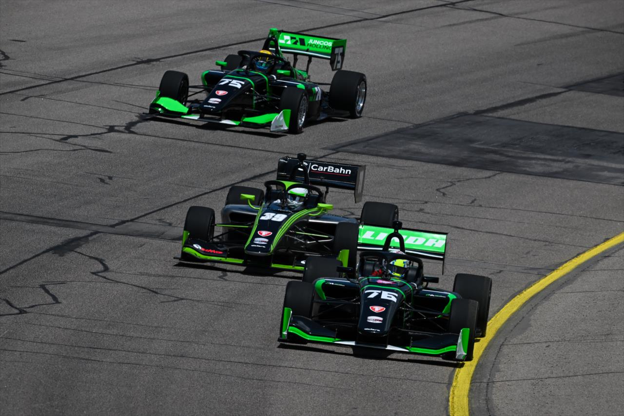 Rasmus Lindh - INDY NXT By Firestone at Iowa Speedway - By: James Black -- Photo by: James  Black