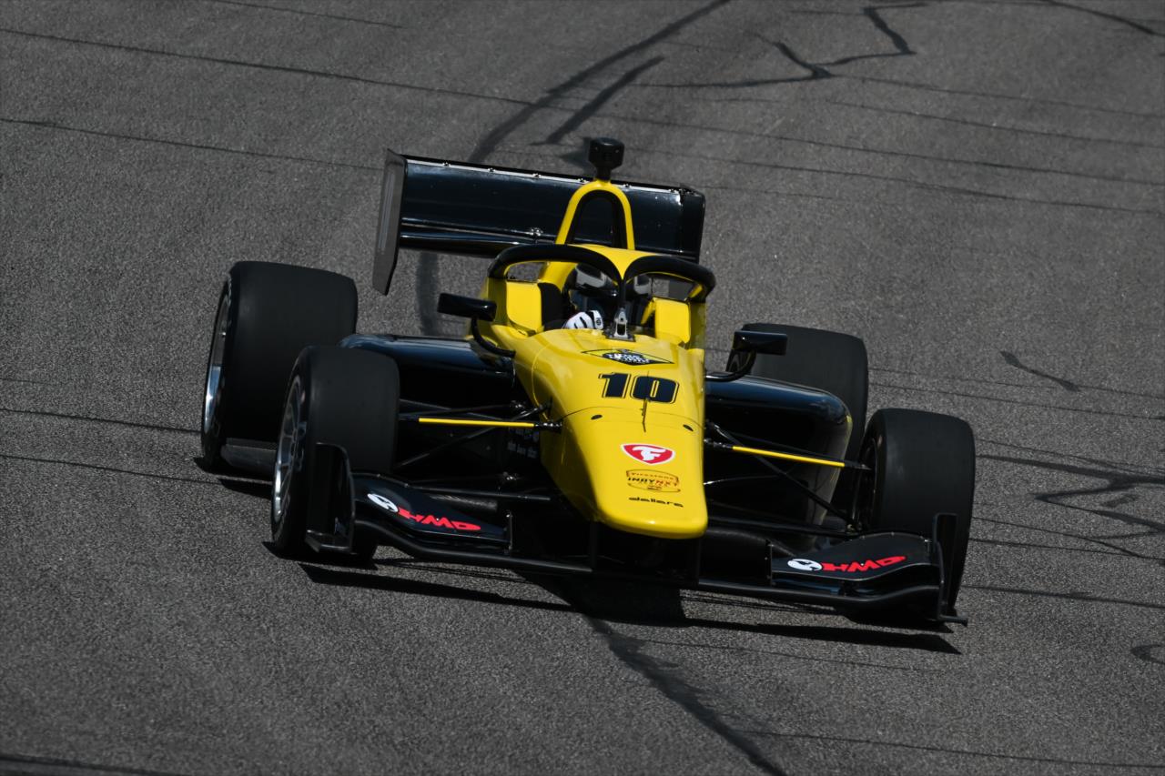 Reece Gold - INDY NXT By Firestone at Iowa Speedway - By: James Black -- Photo by: James  Black